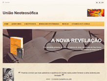 Tablet Screenshot of neoteosofia.org.br